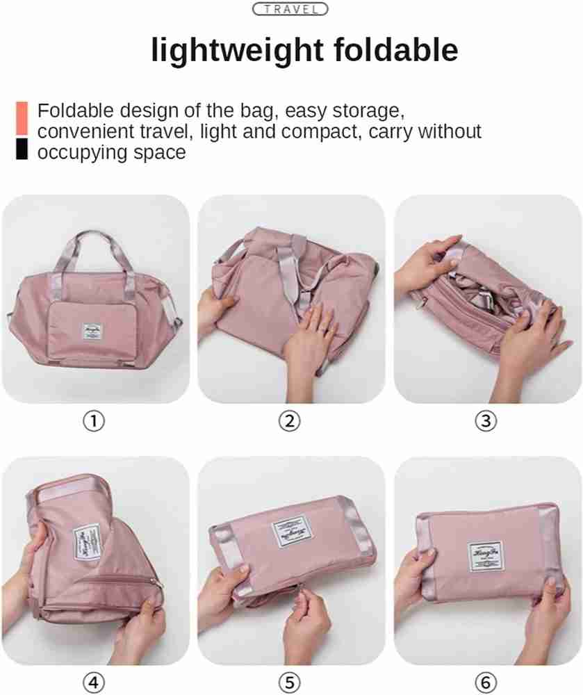 SOCHEP Expandable Big Foldable Happy Flight Bags for Travel