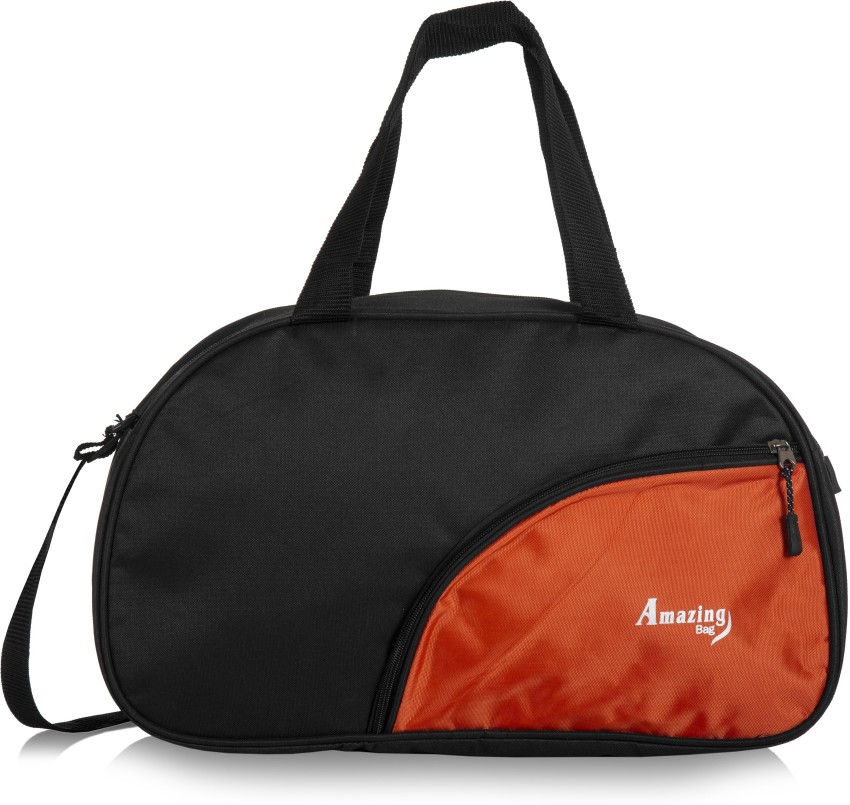 AB AMAZING BAG Expandable ABDUFFLE004 Duffel Without Wheels Black Orange Price in India Flipkart