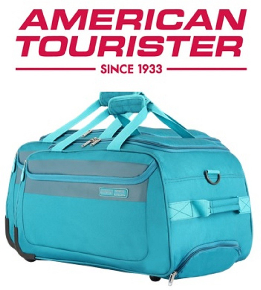 AMERICAN TOURISTER Latest High Capacity Trolley Gonzo 52 cm Duffel With Wheels Strolley
