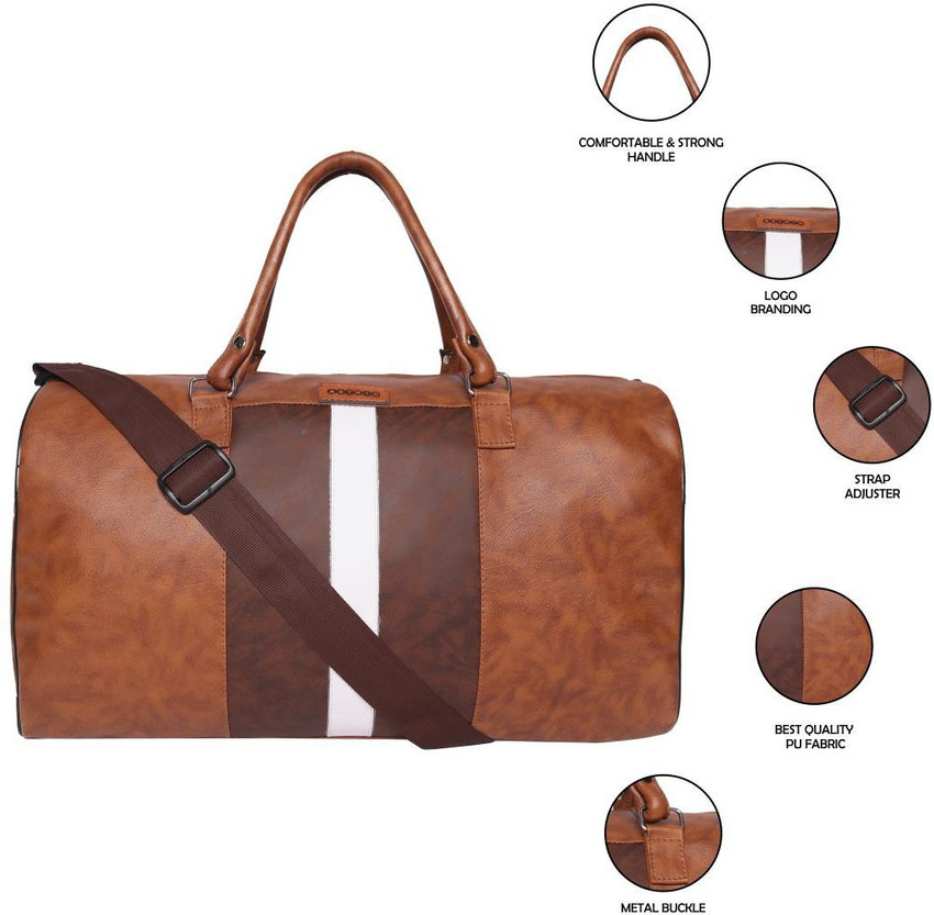 ASTRID PU DUFFLE BAG WITH SLING FOR MEN Duffel Without Wheels