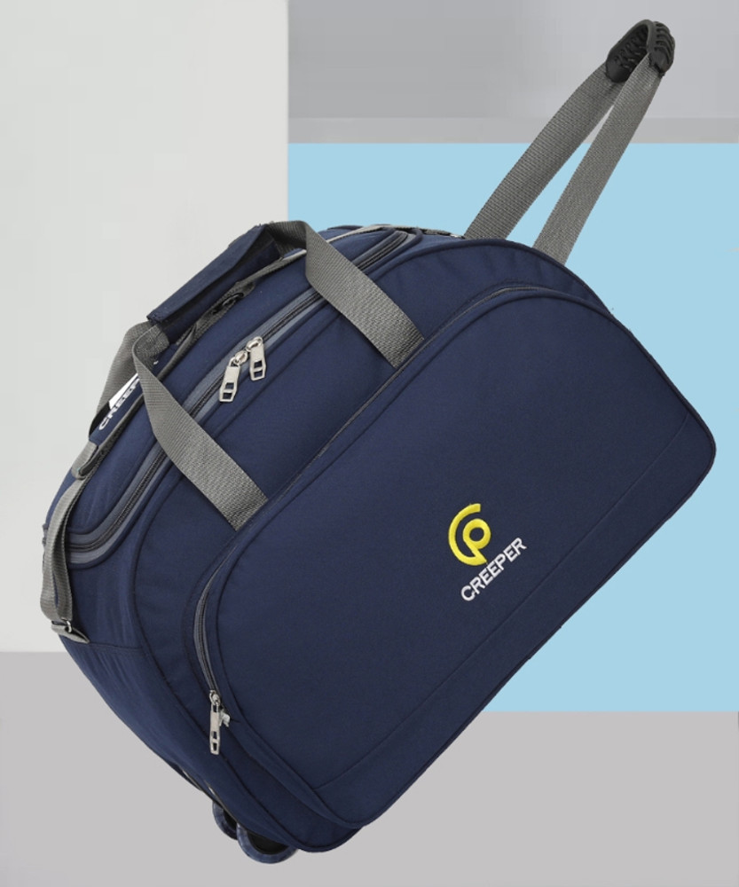 Creeper Expandable Duffle Wheeler Bag for Travel 2 Wheel
