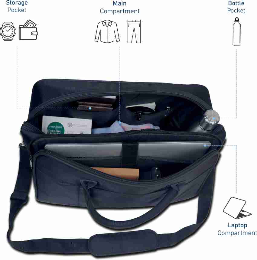 Duffle bag discount with laptop compartment