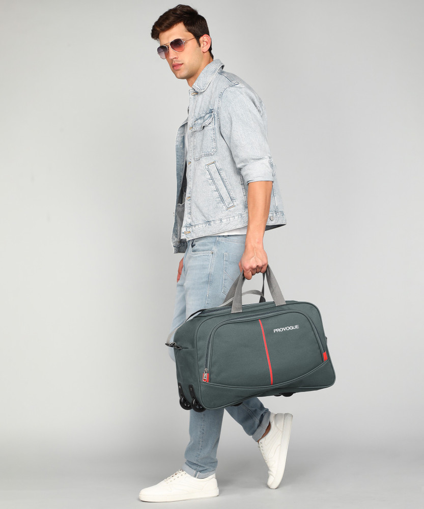 Provogue printed polyster matty duffle bag hot sale