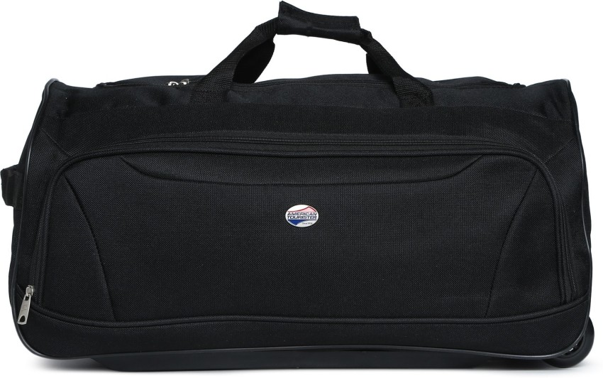 TOURISTER (Expandable) Fieldbrook Duffel With Wheels (Strolley) Black - Price in India |