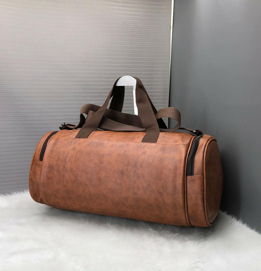 RoarWood Expandable Fancy Gym Bag For Men And Women Gym Duffel Bag Tan Price in India Flipkart