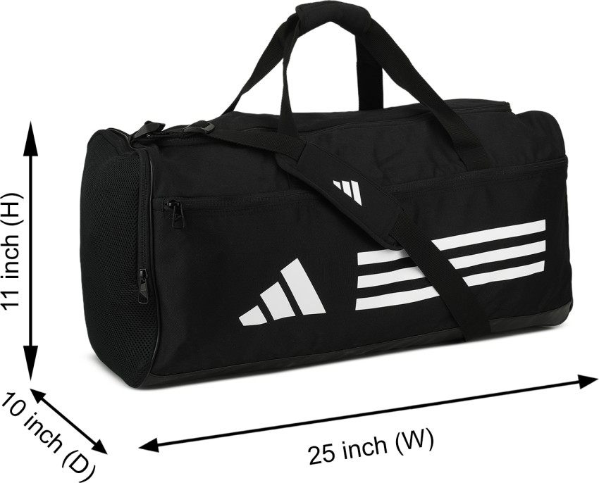 Adidas duffle bag with shoe compartment sale