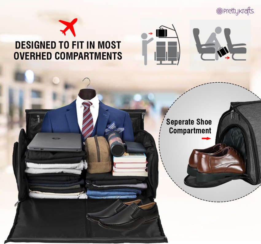 The 3in1 NOVA Duffle Garment Suitcase might be the only travel bag you'll  ever need. 