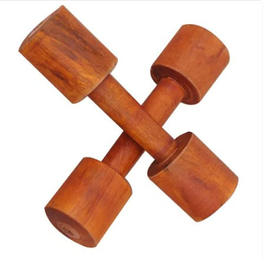 Wooden sales dumbbell exercises
