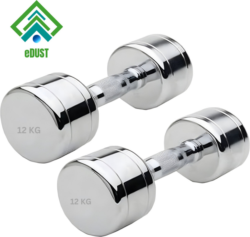 eDUST Steel Dumbbells 12 kg X 2 24 kg Set Fitness Heavy Duty Solid Fixed Weight Dumbbell Buy eDUST Steel Dumbbells 12 kg X 2 24 kg Set Fitness