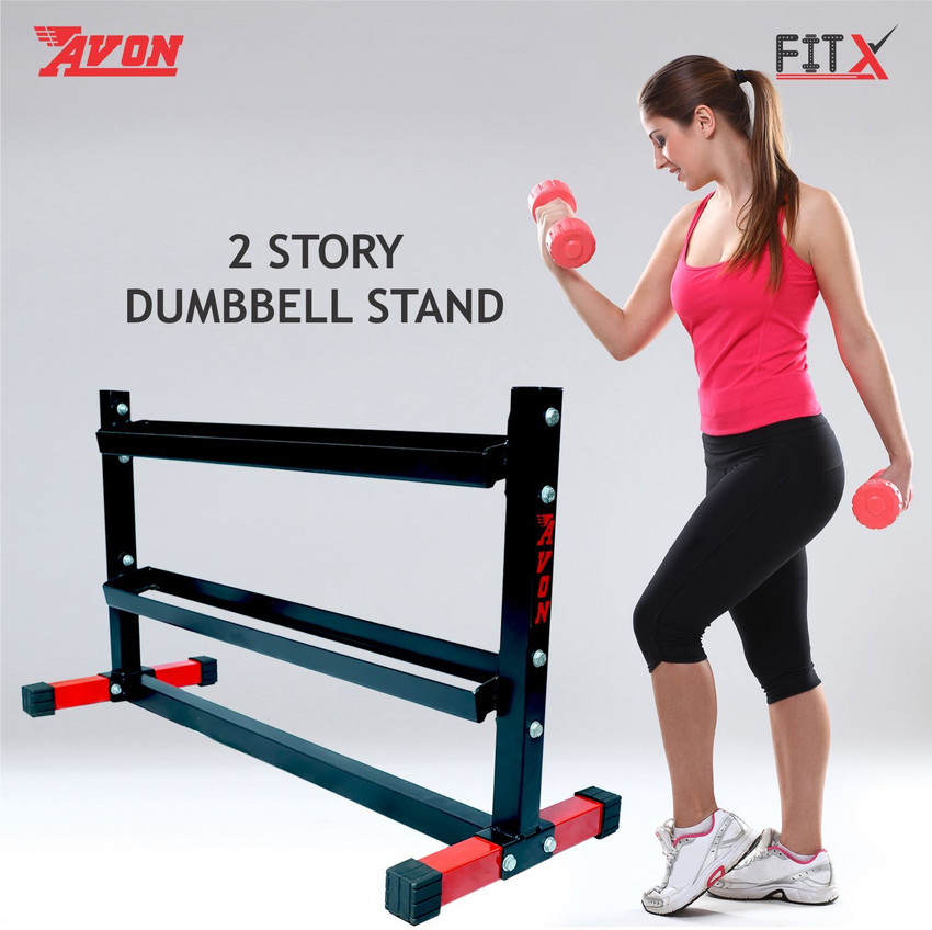AVON Fitx 2 Story Stand with 2 Different Levels Shelves Presents