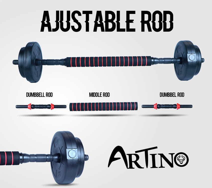 Dumbbell best sale rod set