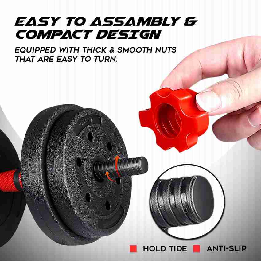 Powermax Fitness 24 kg PDS 20 Dumbbell Set with Non Slip Grip for Home Use Home Gym Combo Price in India Buy Powermax Fitness 24 kg PDS 20 Dumbbell Set with Non Slip Grip for