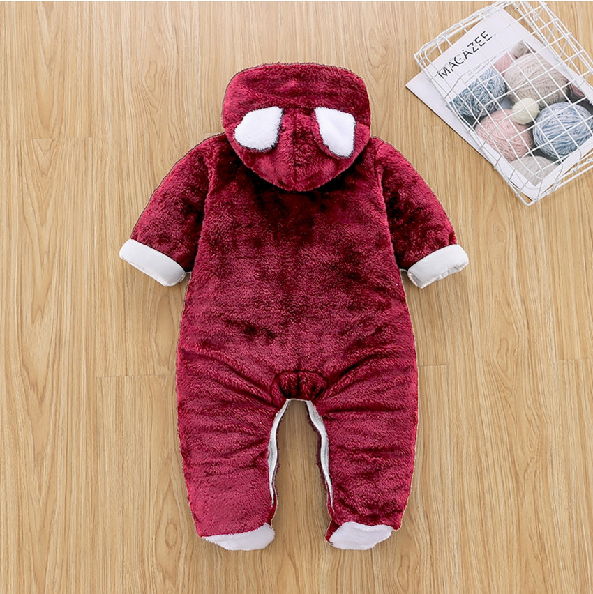 Maroon baby romper shop