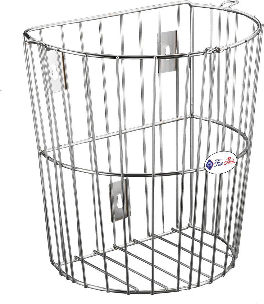 FineArts Stainless Steel Dustbin For Modern Kitchen Office Living