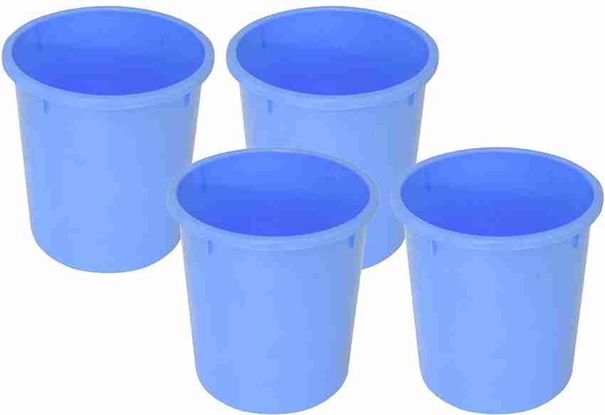 TREANDCARD Open Plastic Dustbin Without Lid Garbage Bin For Home