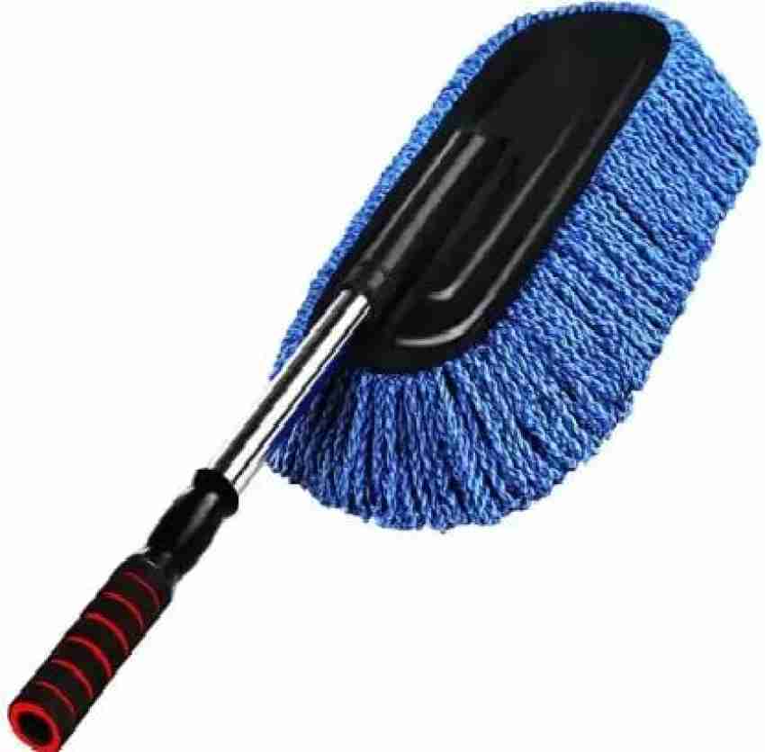 Microfiber Car Duster Brush - Cleaning Tool for Car Interior and Exterior,  Soft Scratch Free Reusable Hand Duster Great for Cleaning Car Interior and