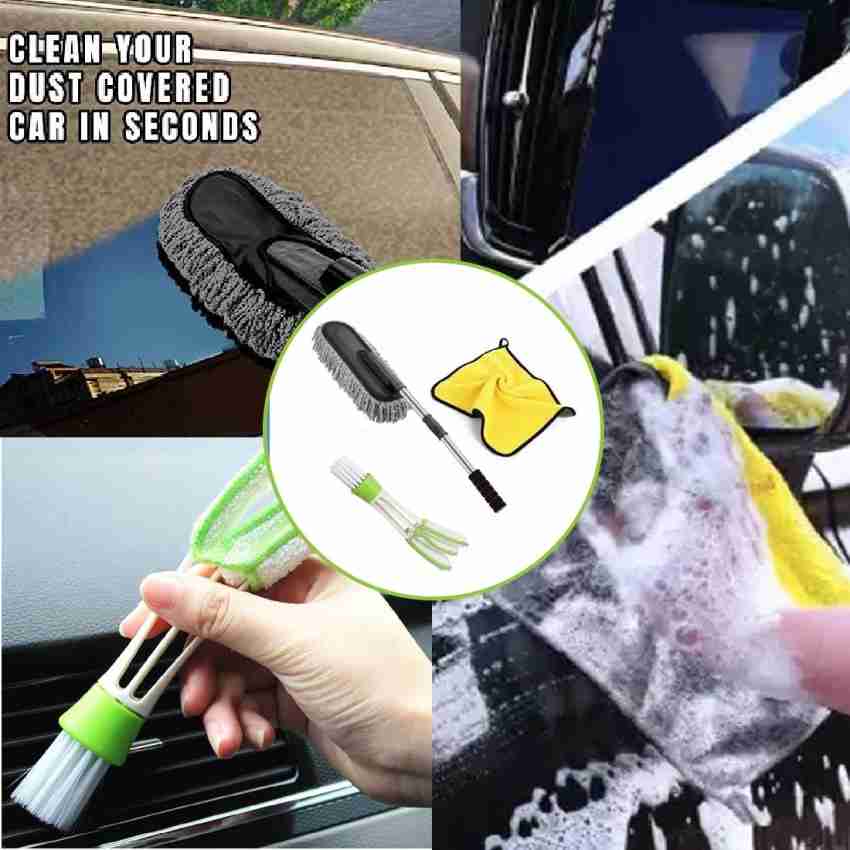 Quick and Clean Detailing Kit with Car Duster