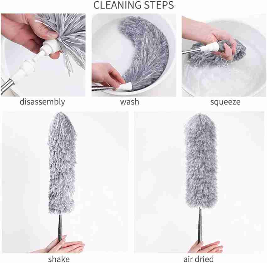 Flexible Fan Dusting Brush-Non-Disassembly Cleaning Electric Fan