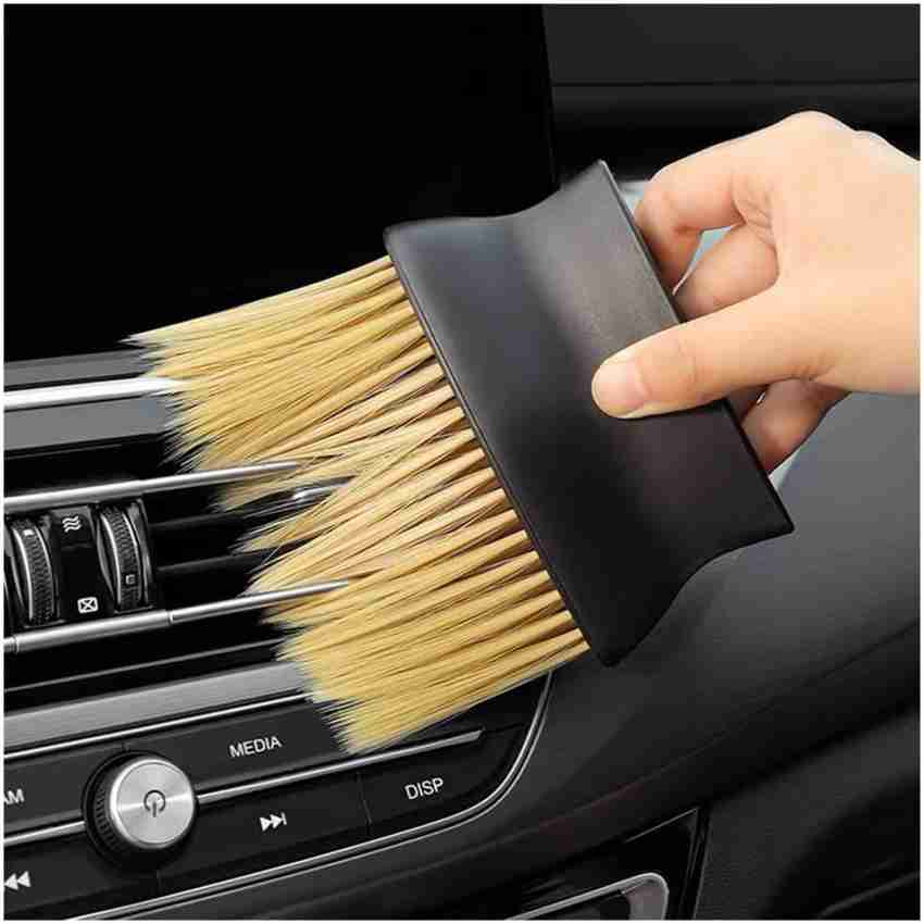 Car Interior Cleaning Tool Air Conditioner Air Outlet Cleaning Artifact  Brush Car Brush Car Crevice Dust Removal Car Detailing