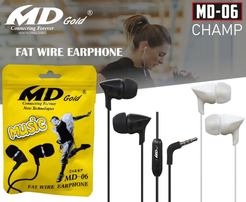 Md discount gold earphone