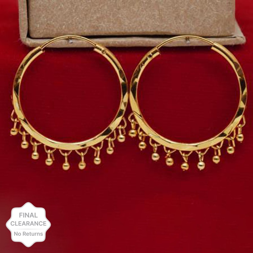 Buy 12mm Little Smitten Hoop Earrings In Gold Plated 925 Silver from Shaya  by CaratLane