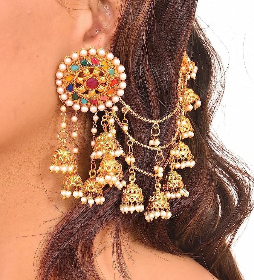 Details more than 83 bahubali earrings image