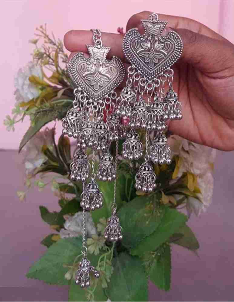 Kashmiri style sale earrings