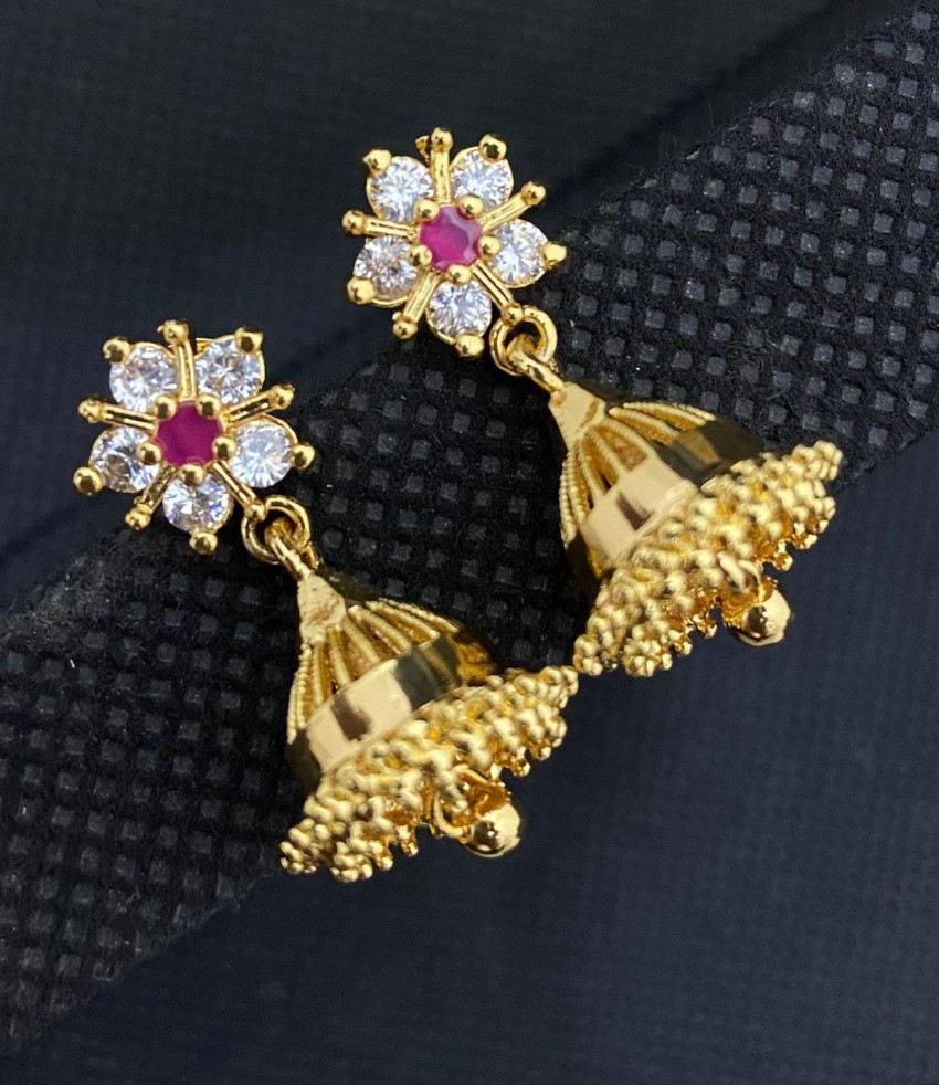 Flipkartcom  Buy Vembley Korean Opal Stone Luxury Hoop Earrings 2 PcsSet  Metal Hoop Earring Online at Best Prices in India