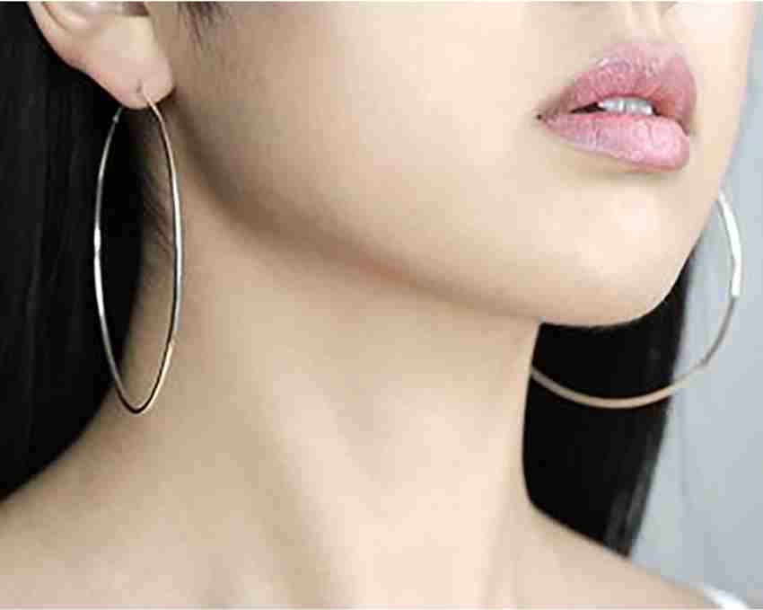 Circle earrings silver new arrivals
