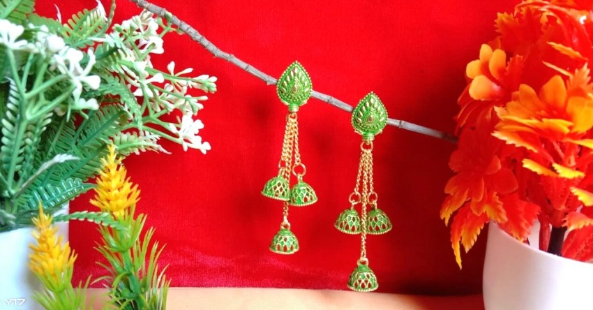 Latkan hot sale jhumka earring