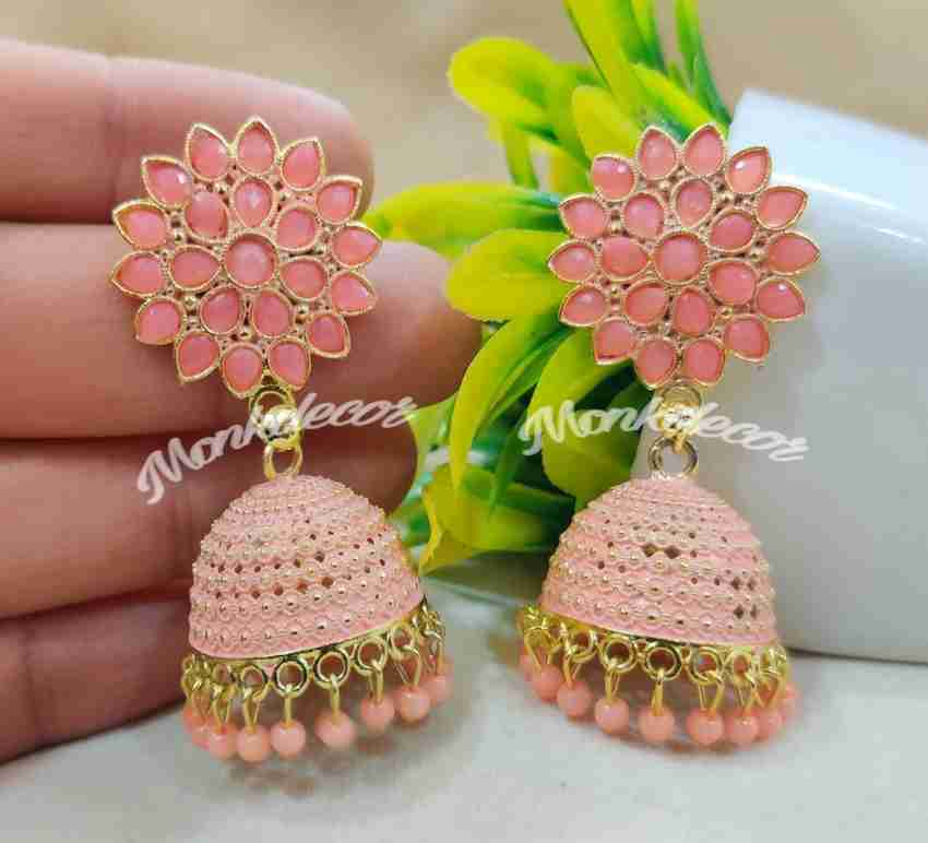 Flipkart Buy TANLOOMS Beautiful Bright Colors Jhumka