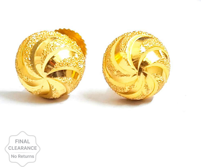 Gold stud earrings on sale designs with price