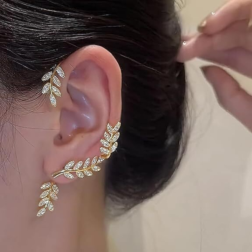 No piercing earrings top
