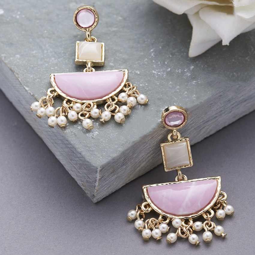 Accessorize cheap pink earrings