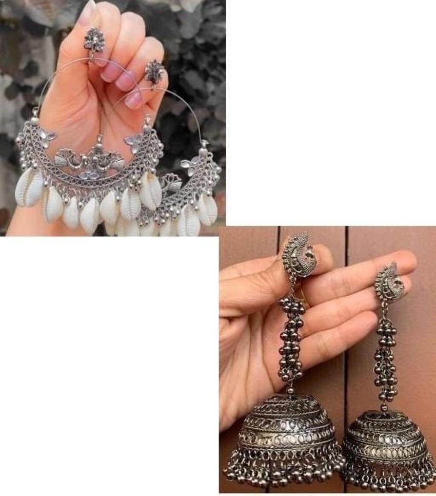 Jhumkas on sale online flipkart