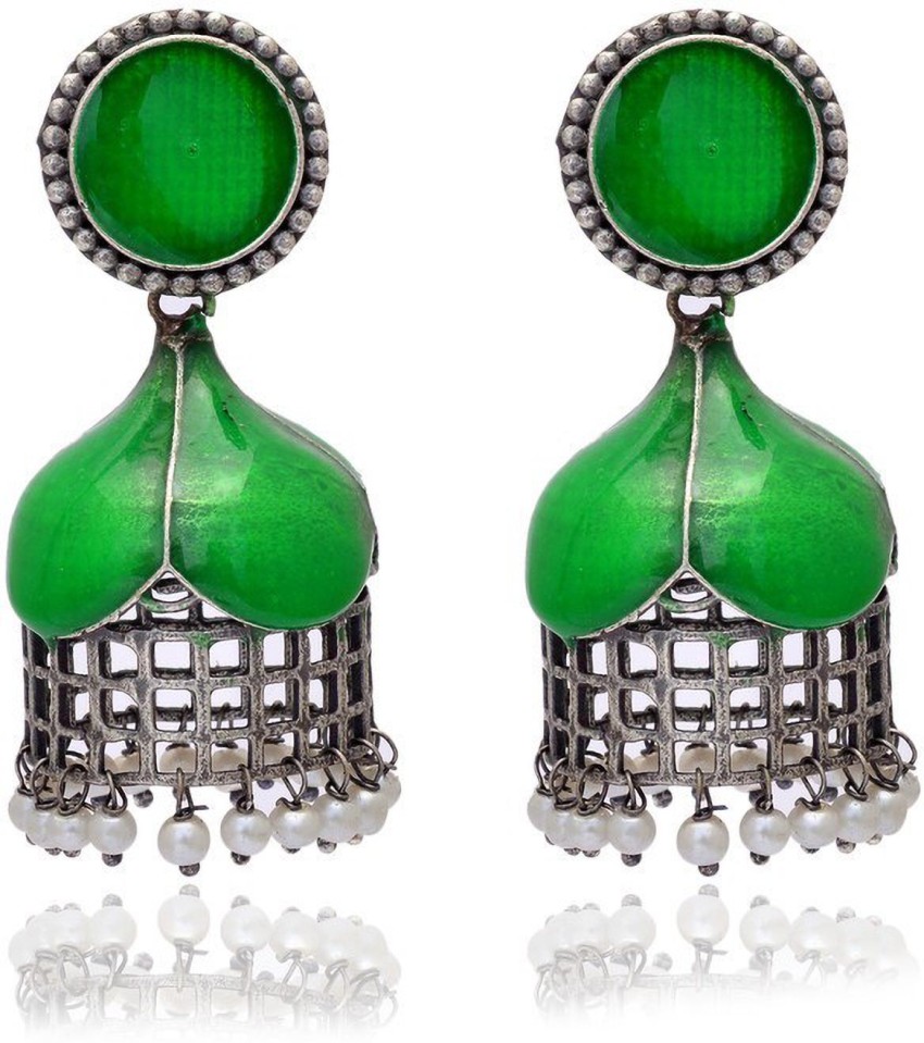 Buy Multicoloured Earrings for Women by Aakriti Art Creations Online   Ajiocom