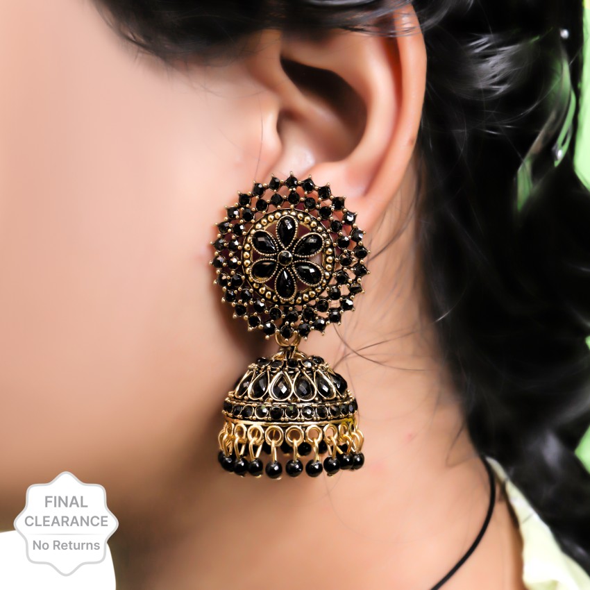 Wedding Silver Artificial Brass Jhumka Earrings For Girl And Women Party  Wear 27 Gm at Best Price in Delhi  Amaria Enterprise