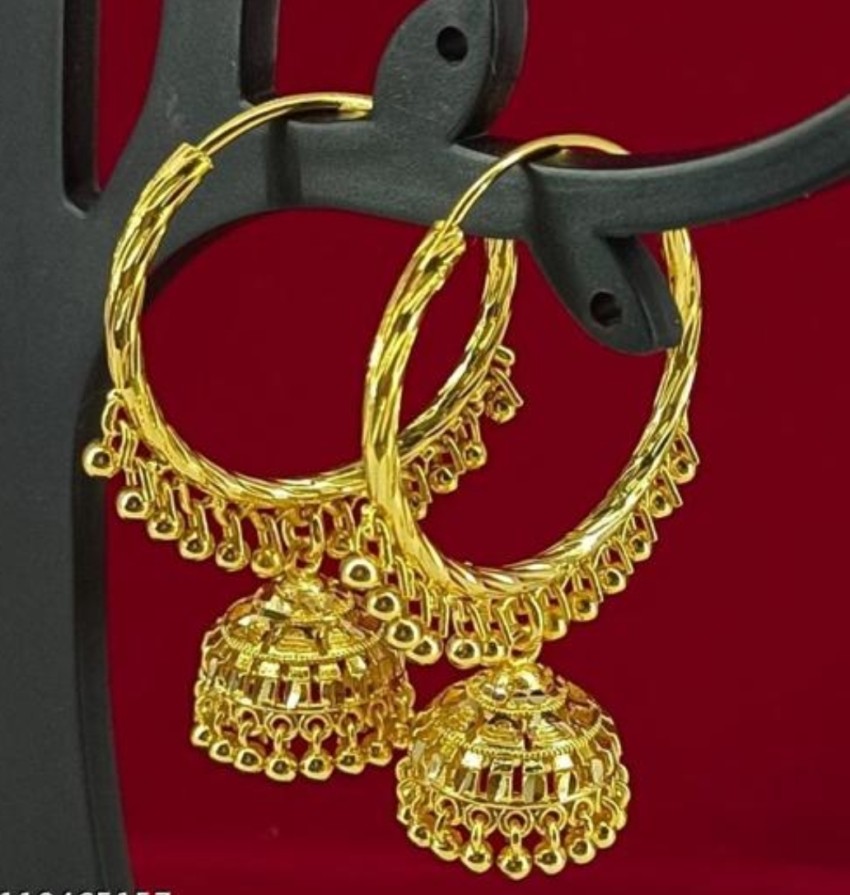 Details More Than 72 Gold Earrings Bala Design Best Esthdonghoadian