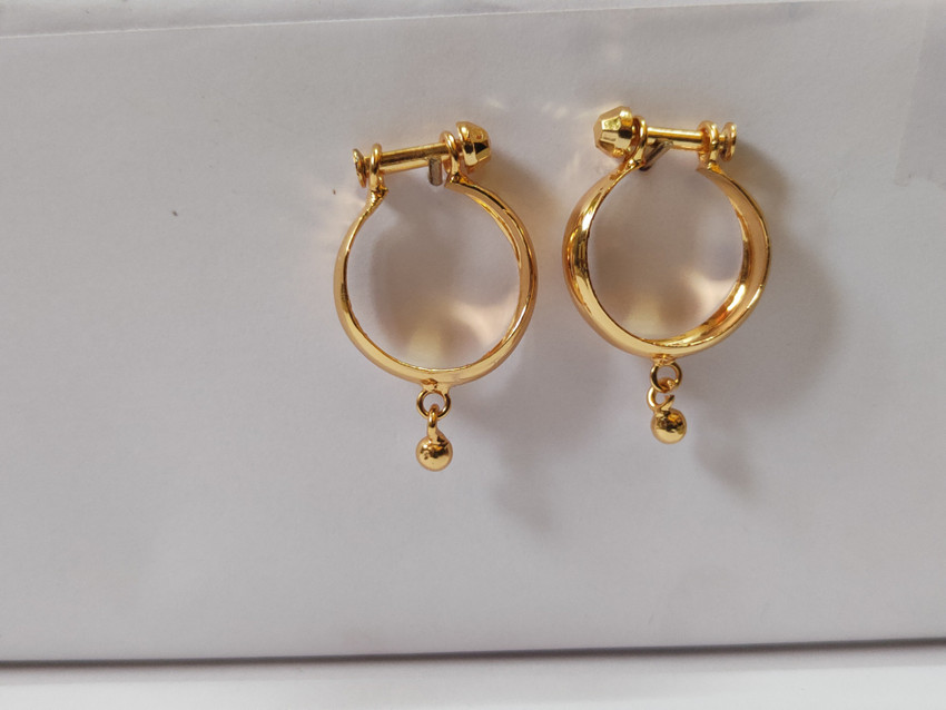 Ring type online gold earrings