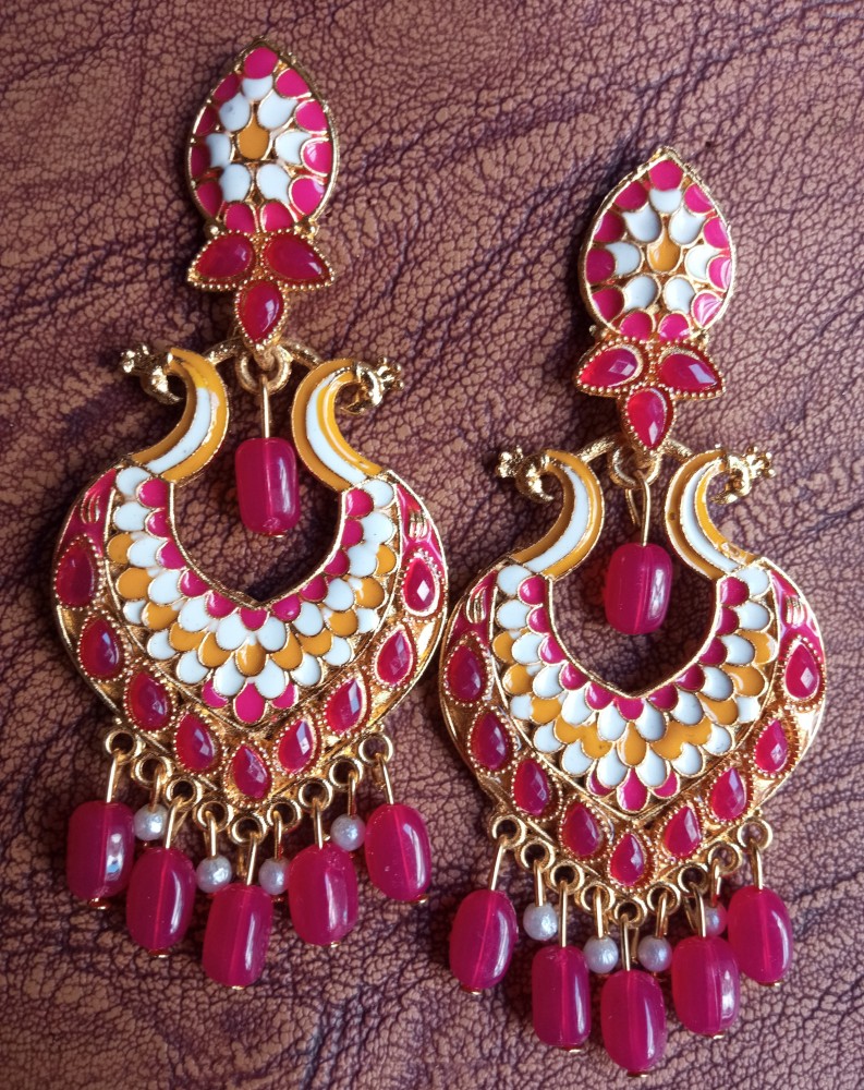 Buy Online 1 Gram Gold Earring South Indian Jewelry ER3065