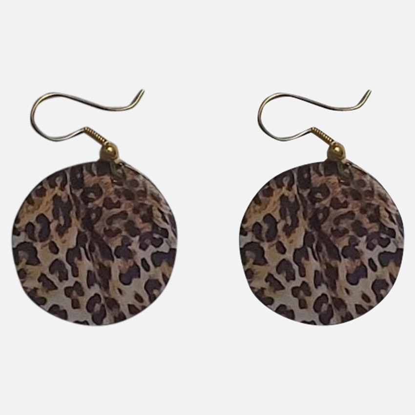 Flipkart Buy RIFOF Tiger Leopard Print Earrings for Women