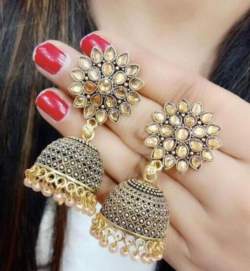 Fashion clearance jhumka earrings