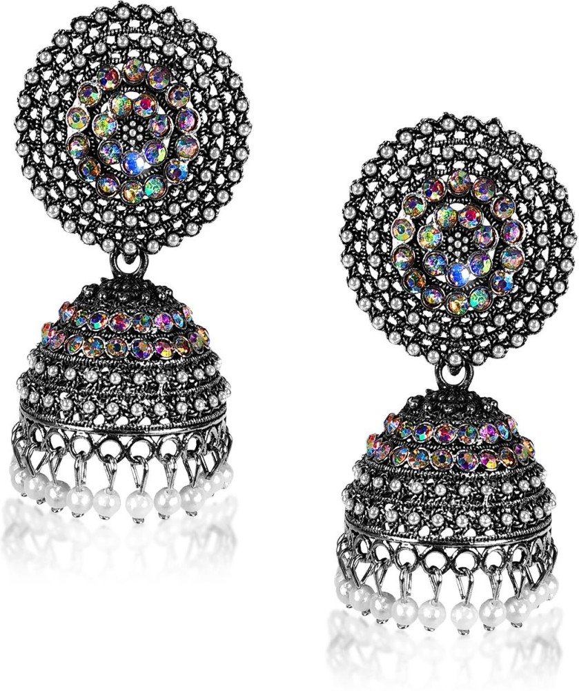 Metal on sale earrings flipkart