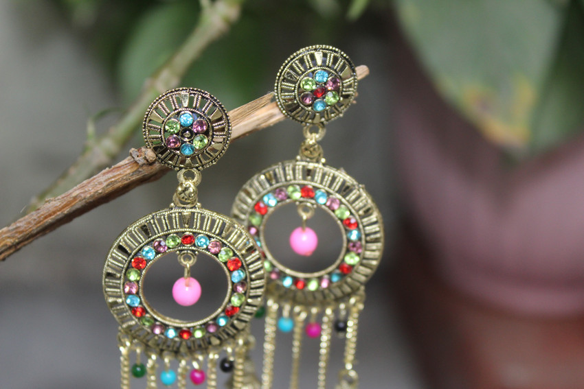 Earrings for wedding party discount