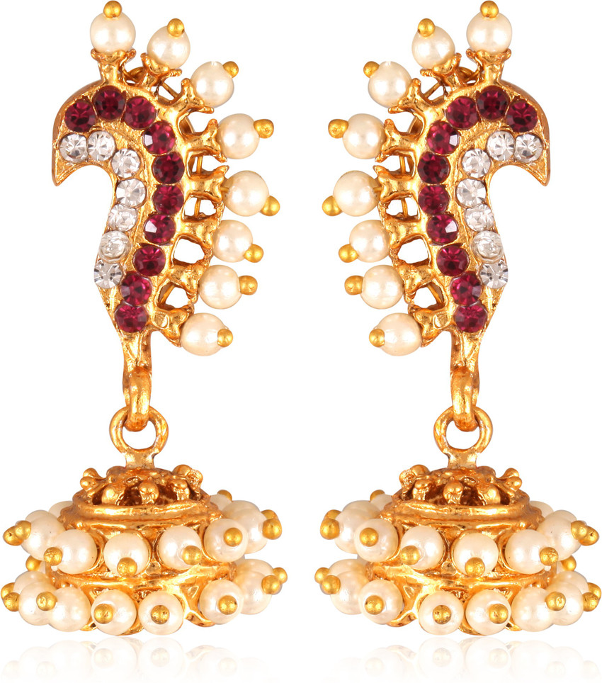 Jhumka on sale design moti