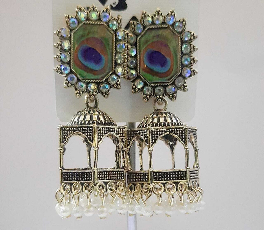 Buy FAIR INDIANS New fashion trending Earrings For Women and Girls Amber Brass Jhumki Earring Online at Best Prices in India Flipkart