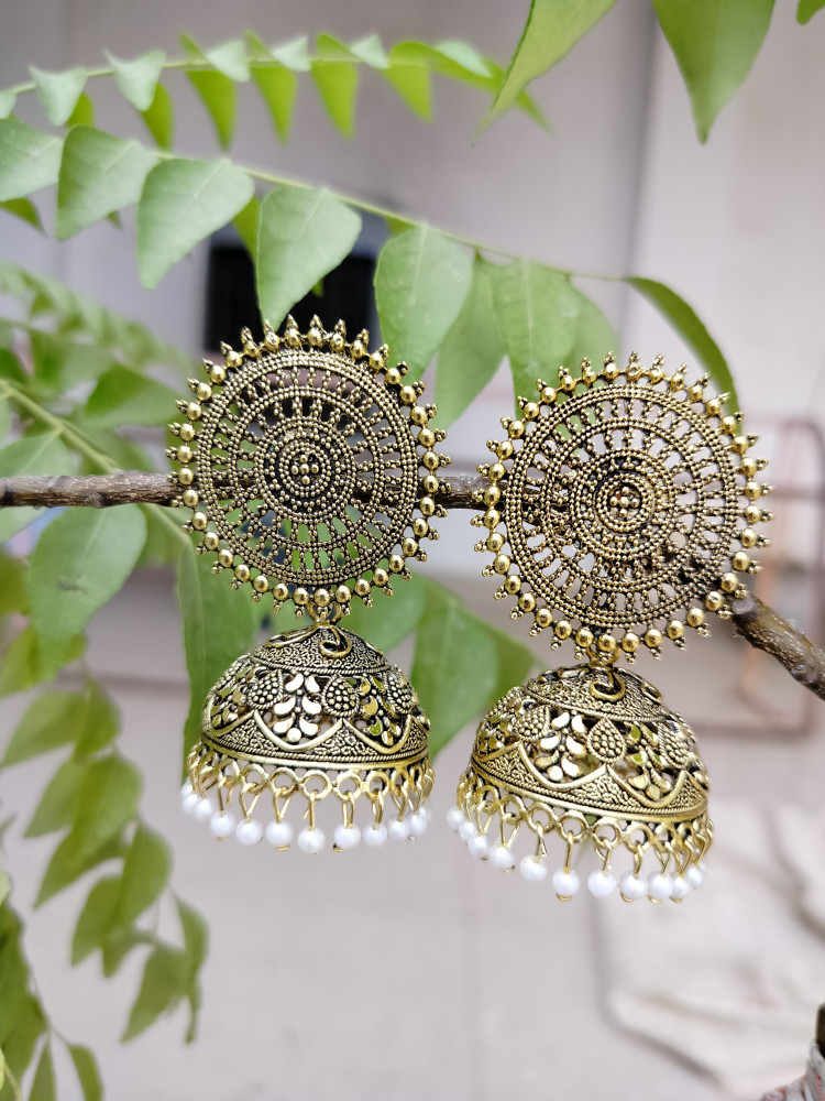 Modern online jhumka earrings
