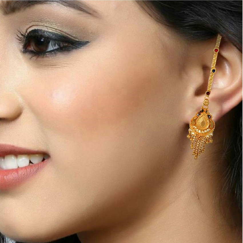 Light weight store gold ear tops
