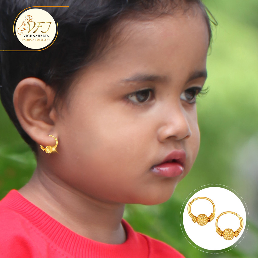 Top 147+ baby girl first earrings seven.edu.vn