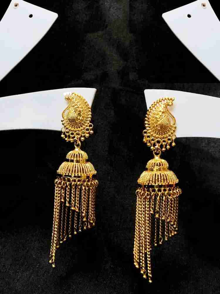 Gold 2025 jhoomar earrings